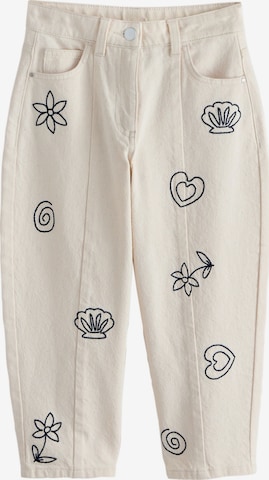 Next Jeans in Weiß: Vorderseite