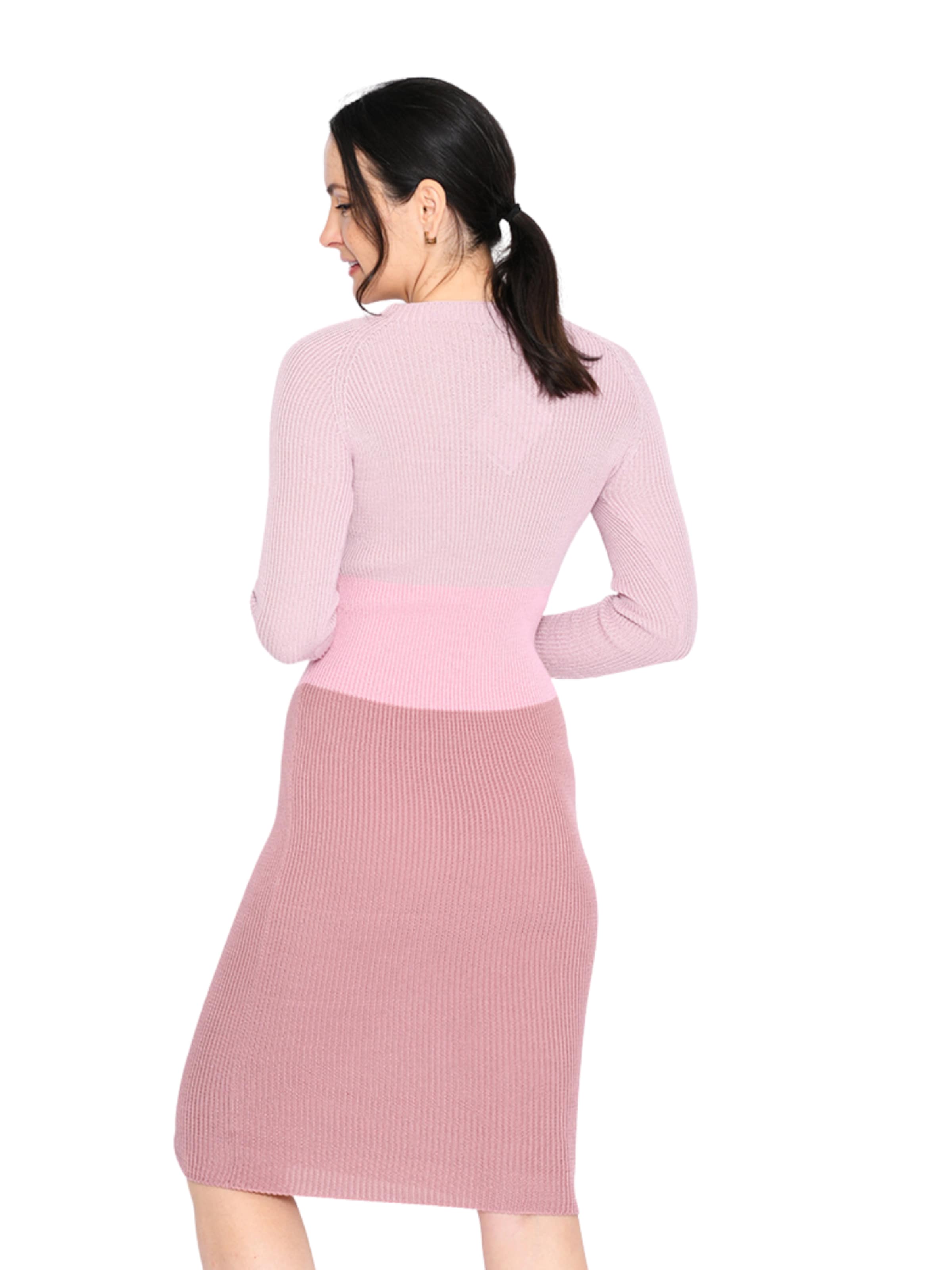 Süel knitwear - Vestido de punto en rosa