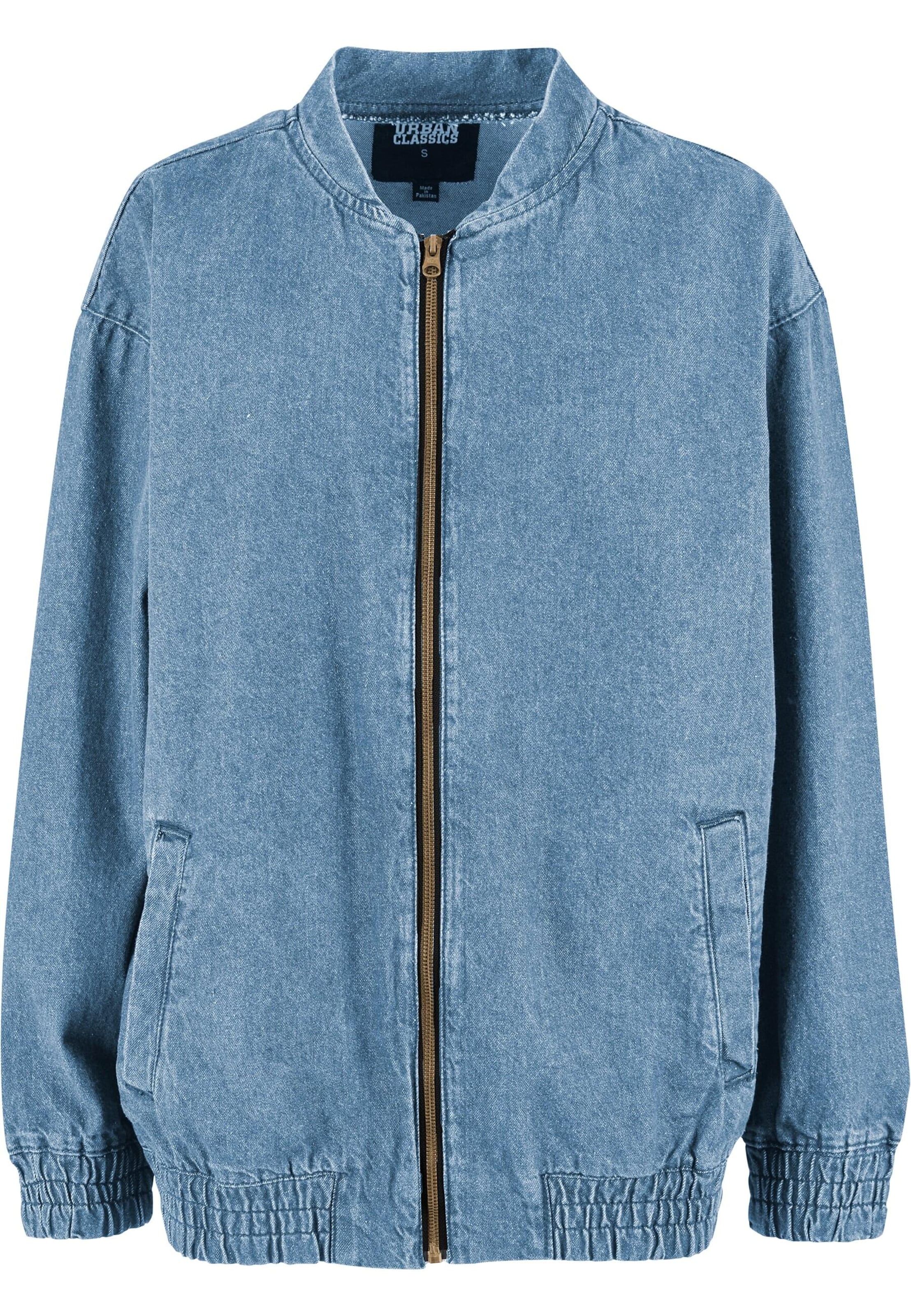 Urban Classics Преходно яке в синьо: отпред
