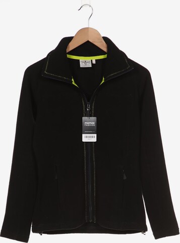CHIEMSEE Sweatshirt & Zip-Up Hoodie in S in Black: front