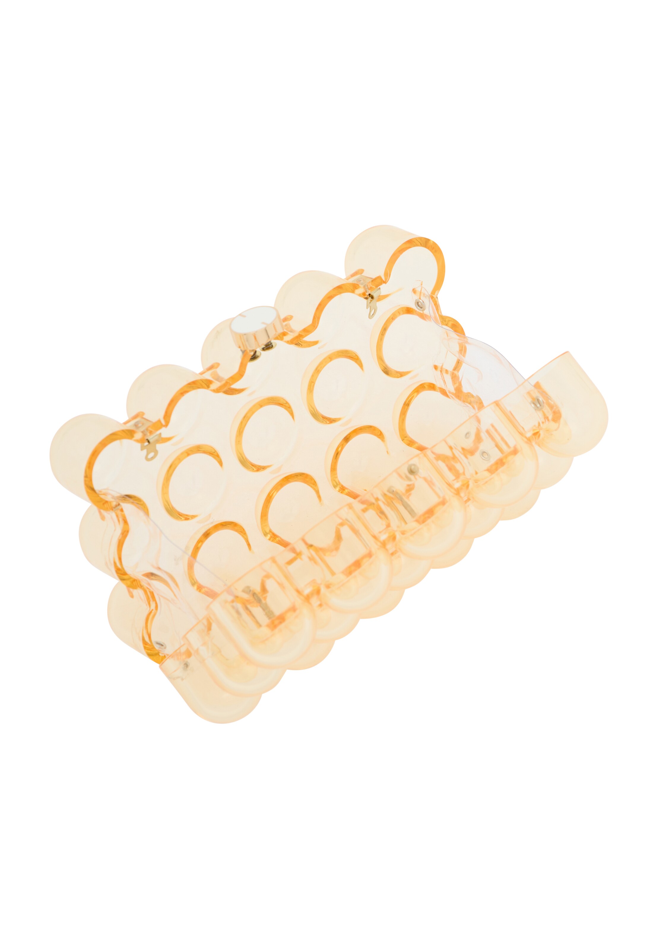 KRZY Clutch 'Krzy' in Orange