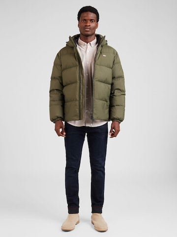 Giacca invernale 'ESSENTIAL' di Tommy Jeans in verde