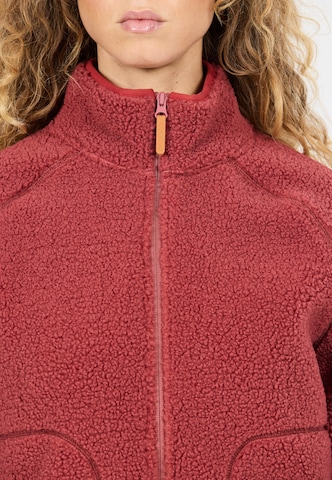 Whistler Fleece jas 'Pioneer' in Rood