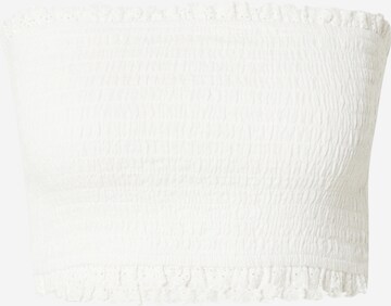 ROXY Top 'WARM WATERS EYELET' in White: front