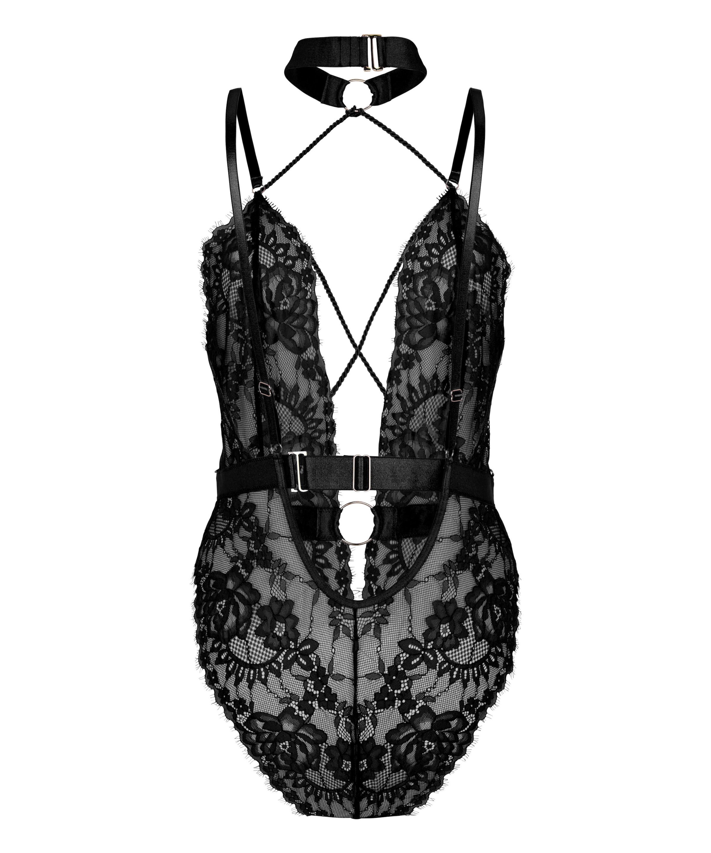 Hunkemöller Body in Zwart