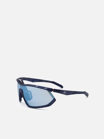 Adidas Sport Sunglasses in Blue: front