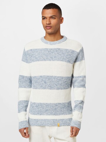 COLOURS & SONS Sweater in Blue: front