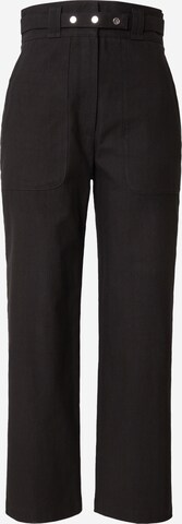 IRO Regular Trousers in Black: front