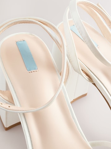 Sandales à lanières 'Forever Comfort' Next en blanc