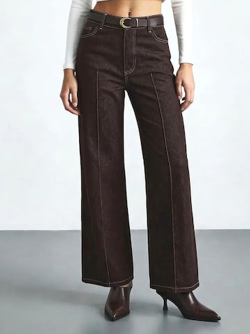 Pantalon Bianco Lucci en marron : devant