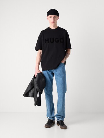 HUGO T-Shirt 'Dinkee' in Schwarz