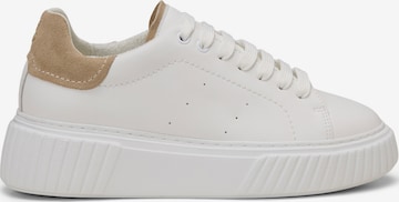 Baskets basses Marc O'Polo en beige : devant