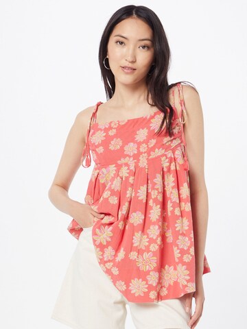 Free People - Top 'MOLLY' en naranja: frente