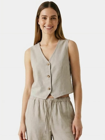 It's May Vest ' Elle ' in Beige: Vorderseite