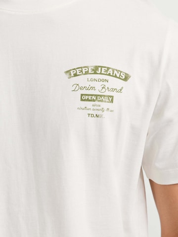 Pepe Jeans Shirt ' JED' in Wit
