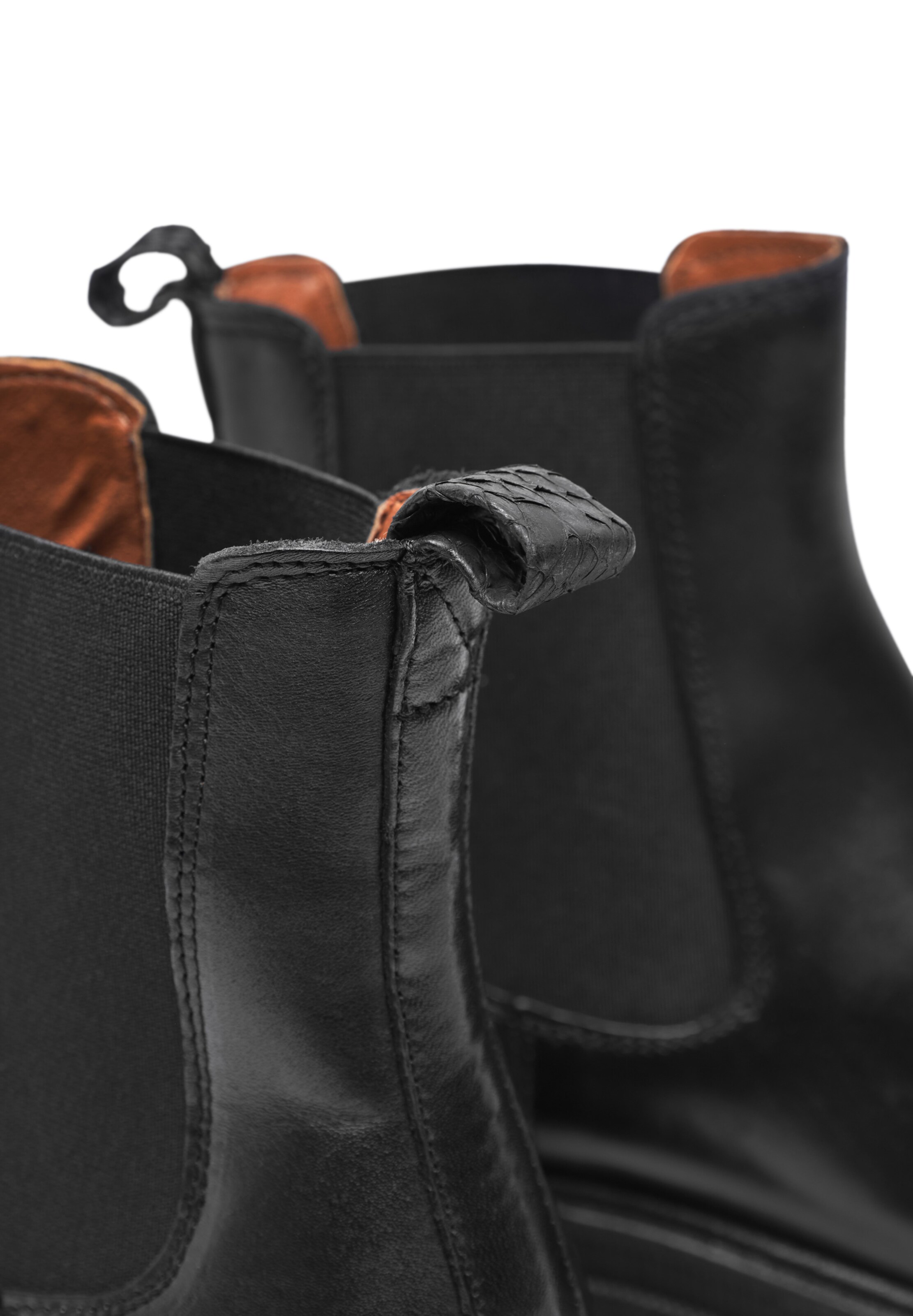 WODEN Chelsea Boots 'Sanna' i sort