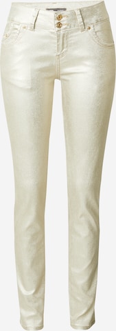 LTB Slim fit Jeans 'MOLLY' in Gold: front