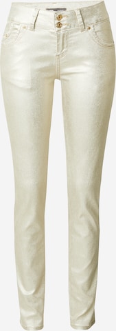 LTB Slimfit Jeans 'MOLLY' in Goud: voorkant