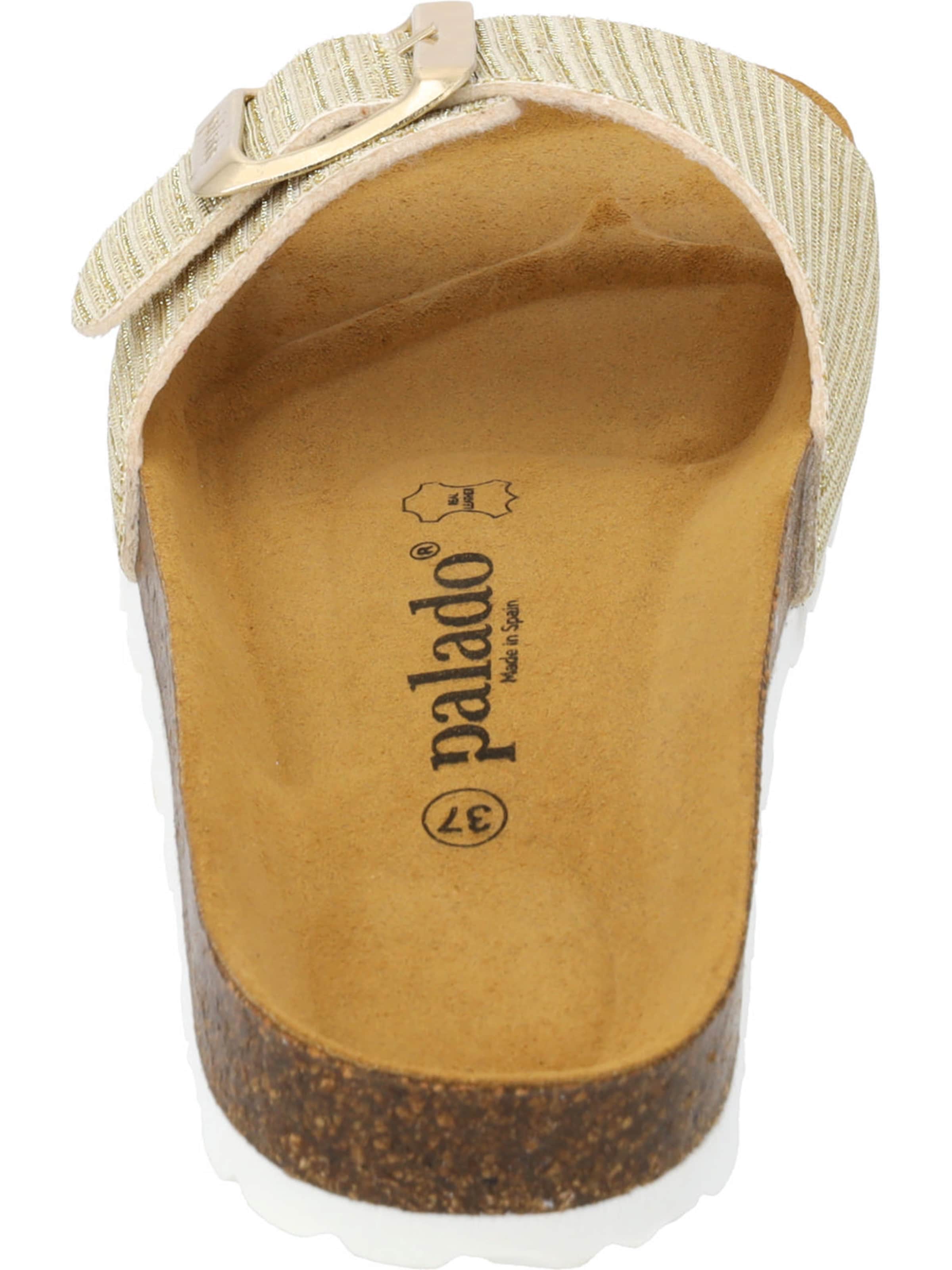 Palado Sandal 'Palado Malta EGS Glitter' in Gold