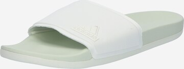 ADIDAS SPORTSWEAR Beach & Pool Shoes 'ADILETTE COMFORT ELEVATED' in Green: front