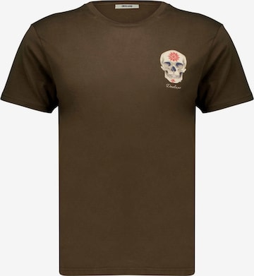 Deeluxe Shirt 'MANDOU' in Bruin: voorkant