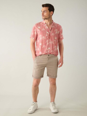 Deeluxe Slimfit Broek 'VARTY' in Bruin