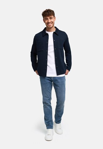 Coupe regular Chemise 'Rhomon' INDICODE JEANS en bleu