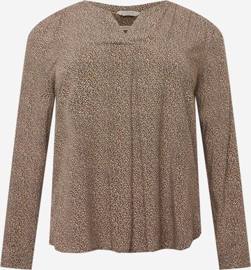 Tom Tailor Women + Blouse in Brown: front