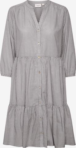 SAINT TROPEZ Платье-рубашка 'Mabel' в Серый: спереди