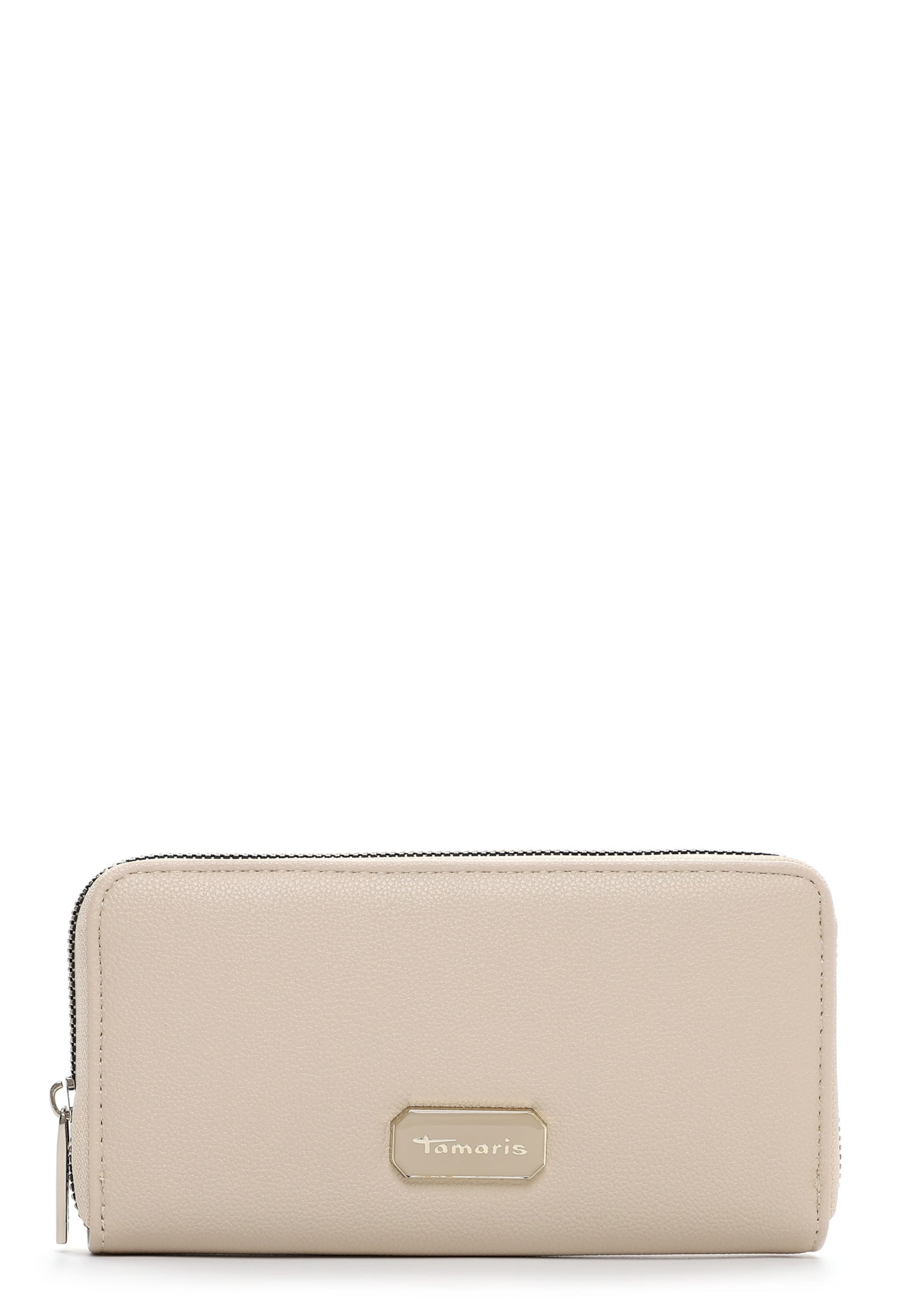 Porte-monnaies Tamaris en beige : devant