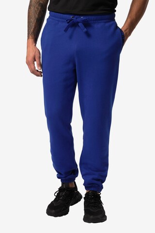 JAY-PI Tapered Workout Pants in Blue: front