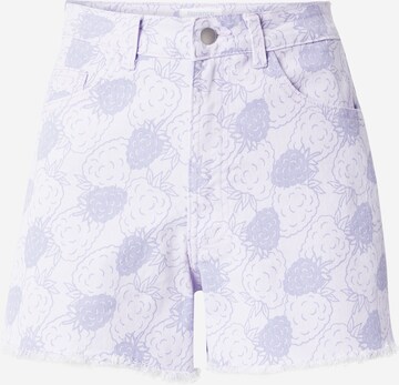 florence by mills exclusive for ABOUT YOU Regular Shorts 'High Tide' in Lila: predná strana