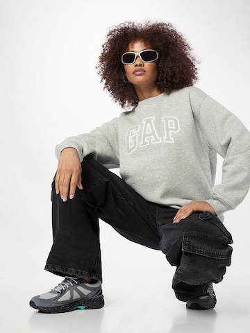 GAP - Sweatshirt 'HERITAGE' em cinzento