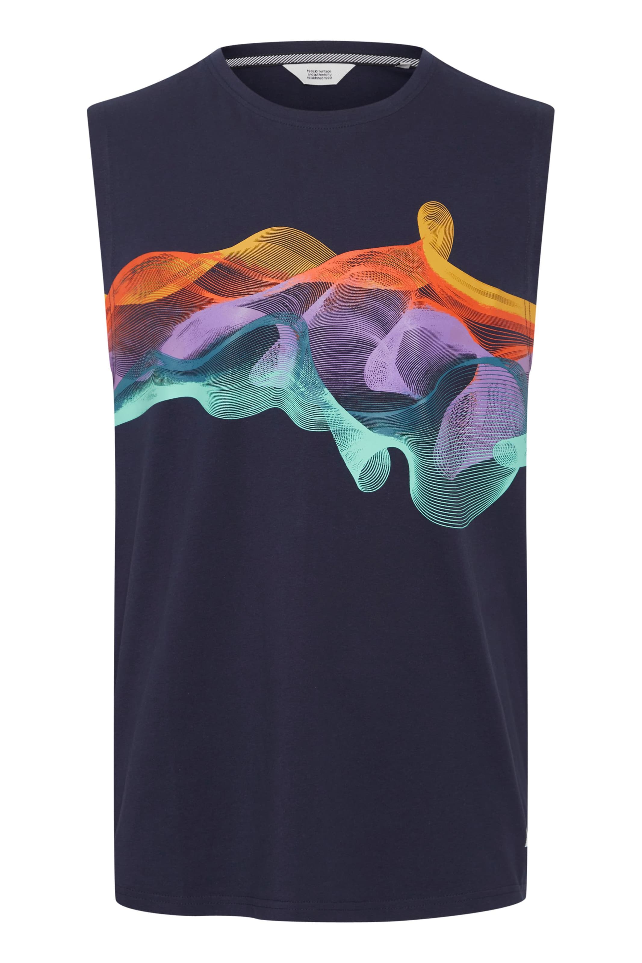 !Solid Shirt 'Pedros' in Blau: Vorderseite