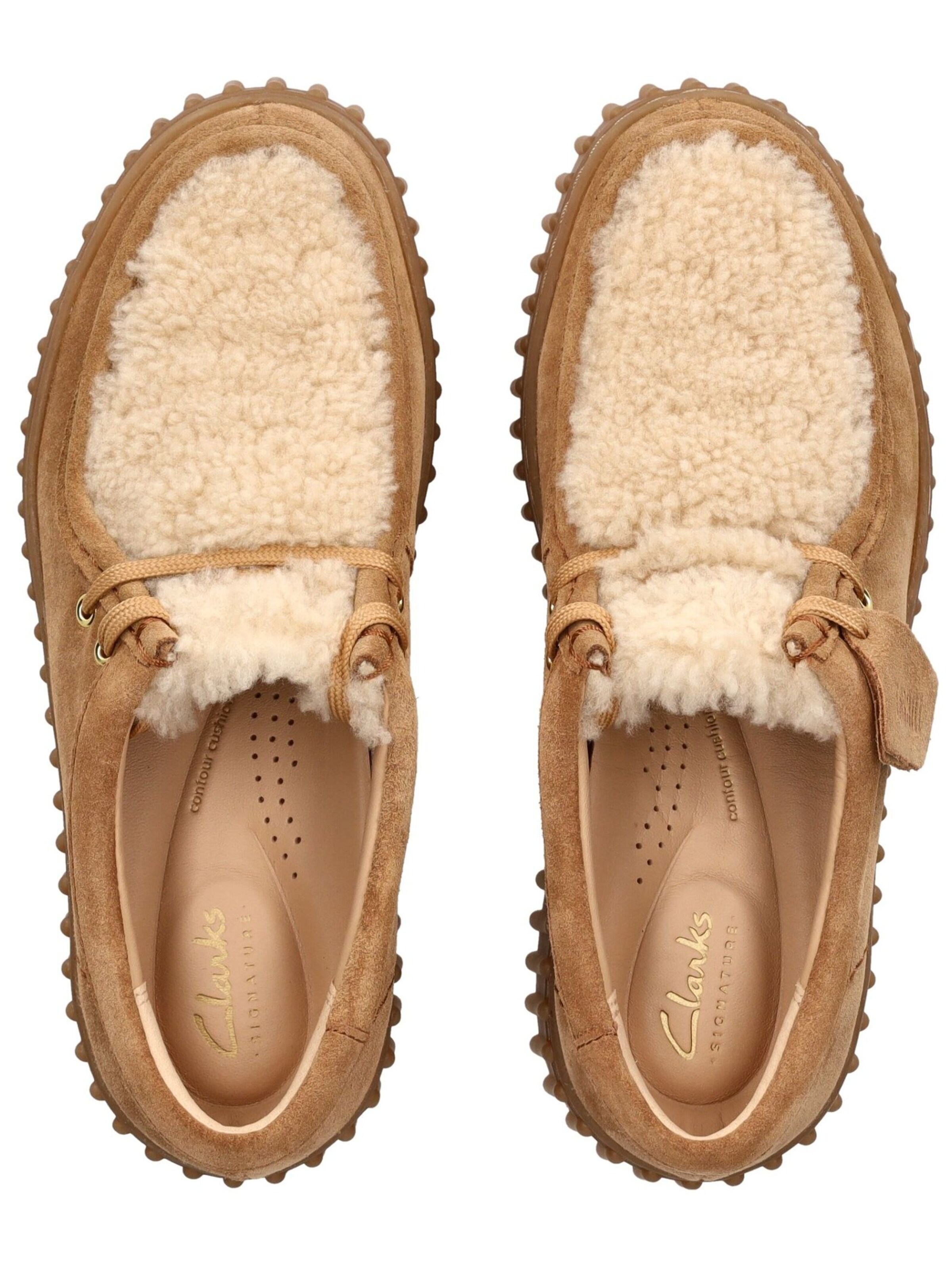 Scarpa stringata di CLARKS in beige