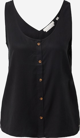 TOM TAILOR DENIM Top in Schwarz: predná strana