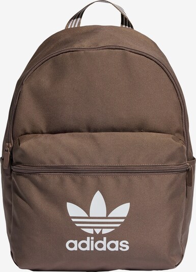 ADIDAS ORIGINALS Rucksack 'Adicolor' in mokka / weiß, Produktansicht