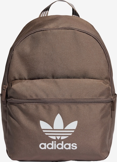 ADIDAS ORIGINALS Rucksack 'Adicolor' in mokka / weiß, Produktansicht