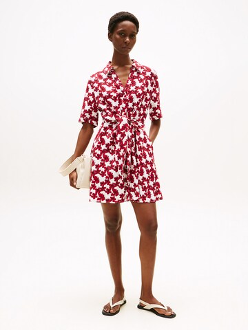 TOMMY HILFIGER Kleid in Rot