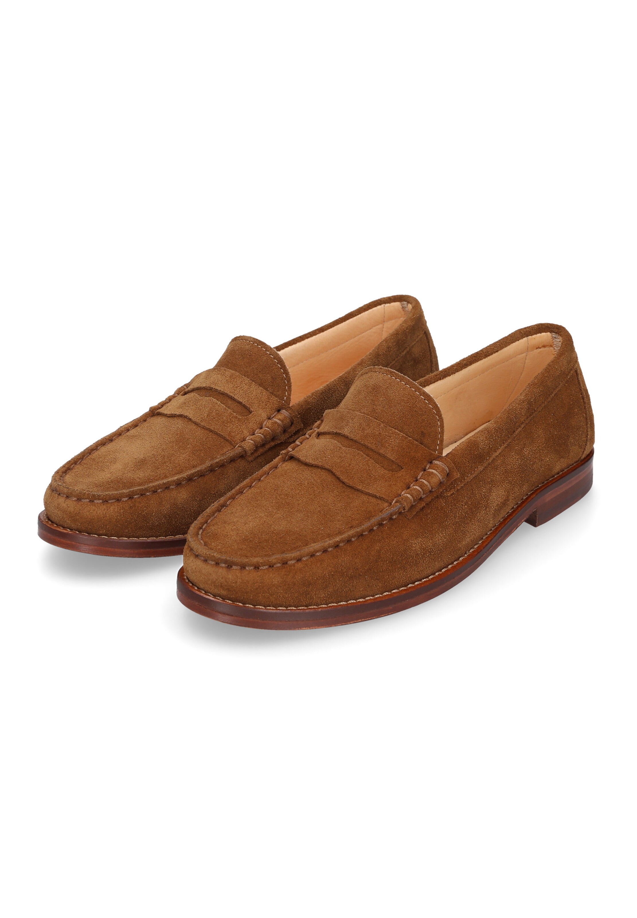 Henry Stevens Slip-ons 'Riley' in Brown
