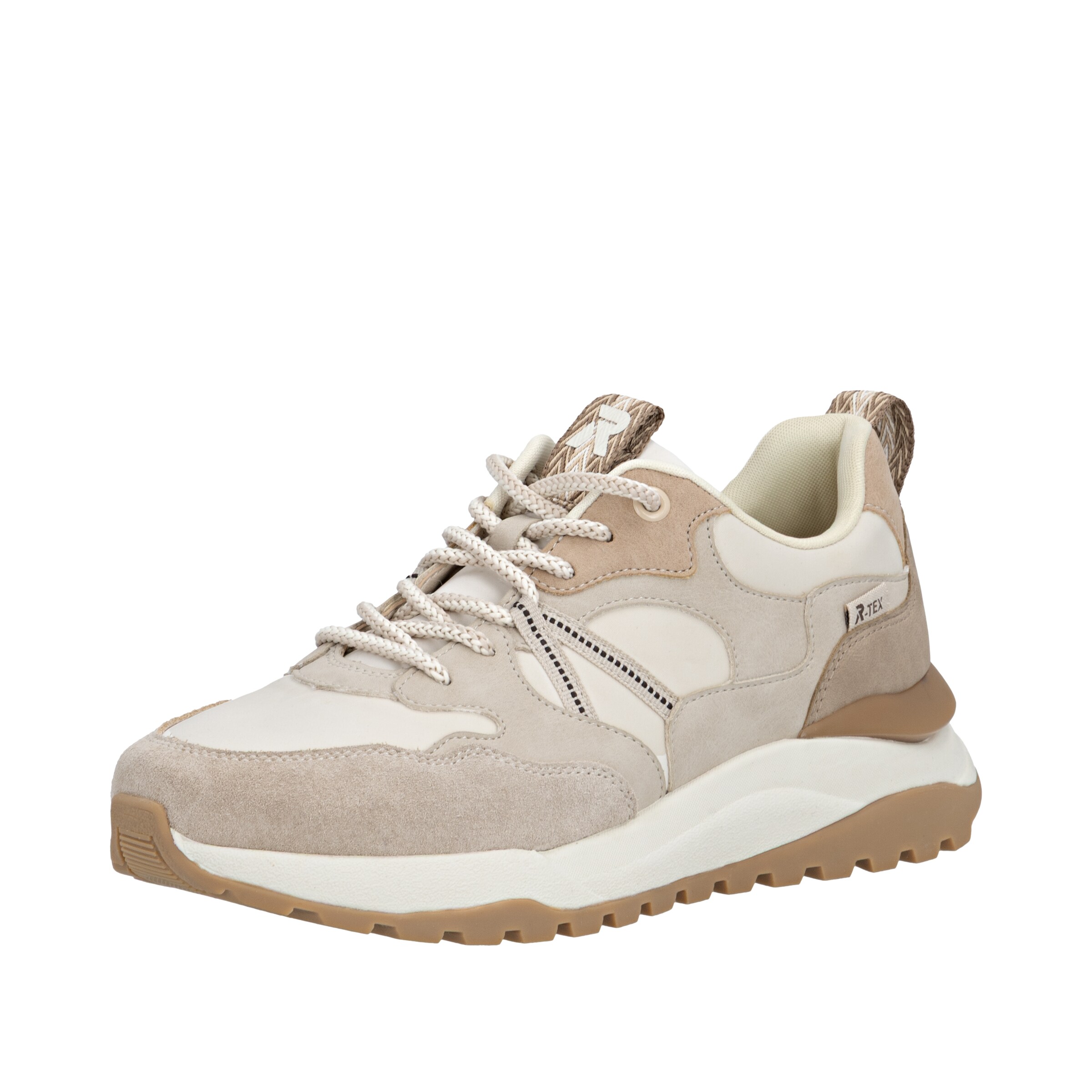 Rieker Sneaker in Beige: Vorderseite
