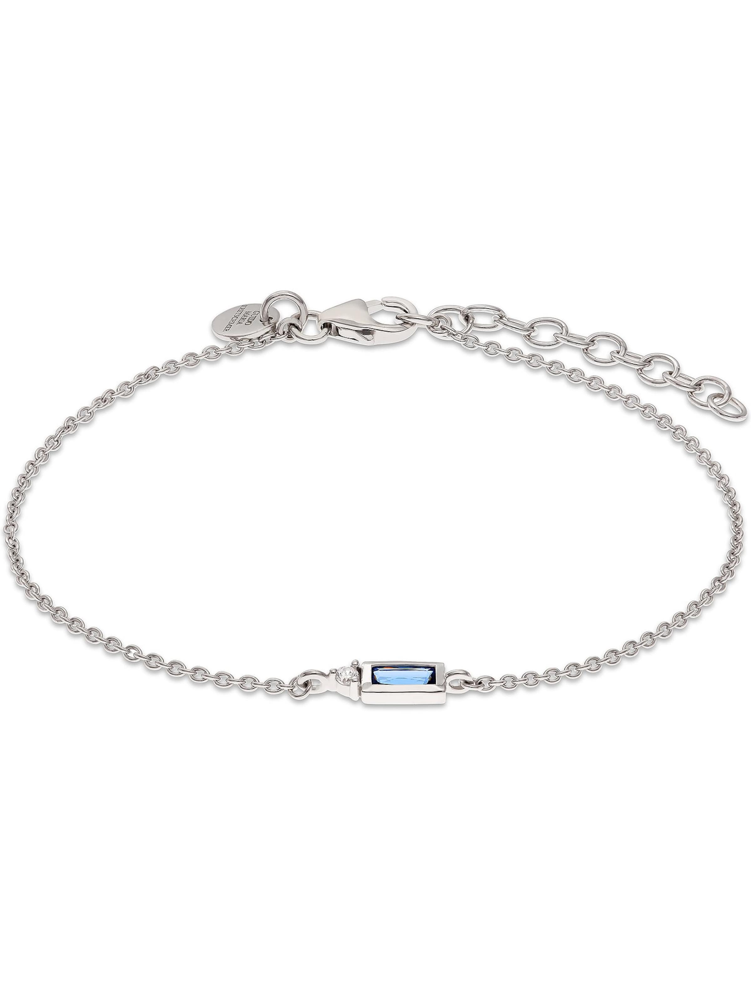 Guido Maria Kretschmer Jewellery Bracelet in Sky blue / Silver, Item view
