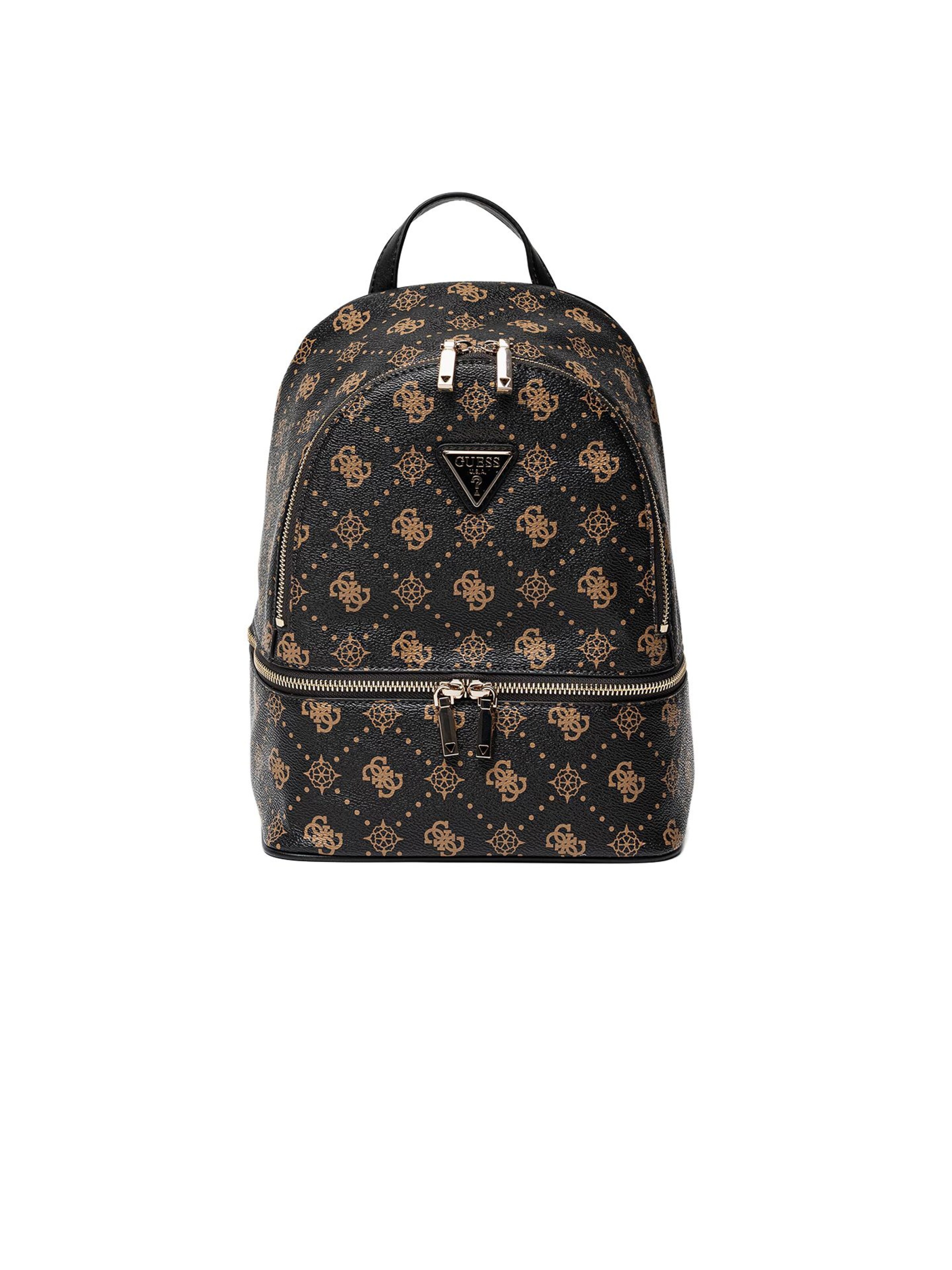 GUESS Rucksack 'Backpack SILIA Guess'‌‌‌‌‌‌ in Braun: Vorderseite