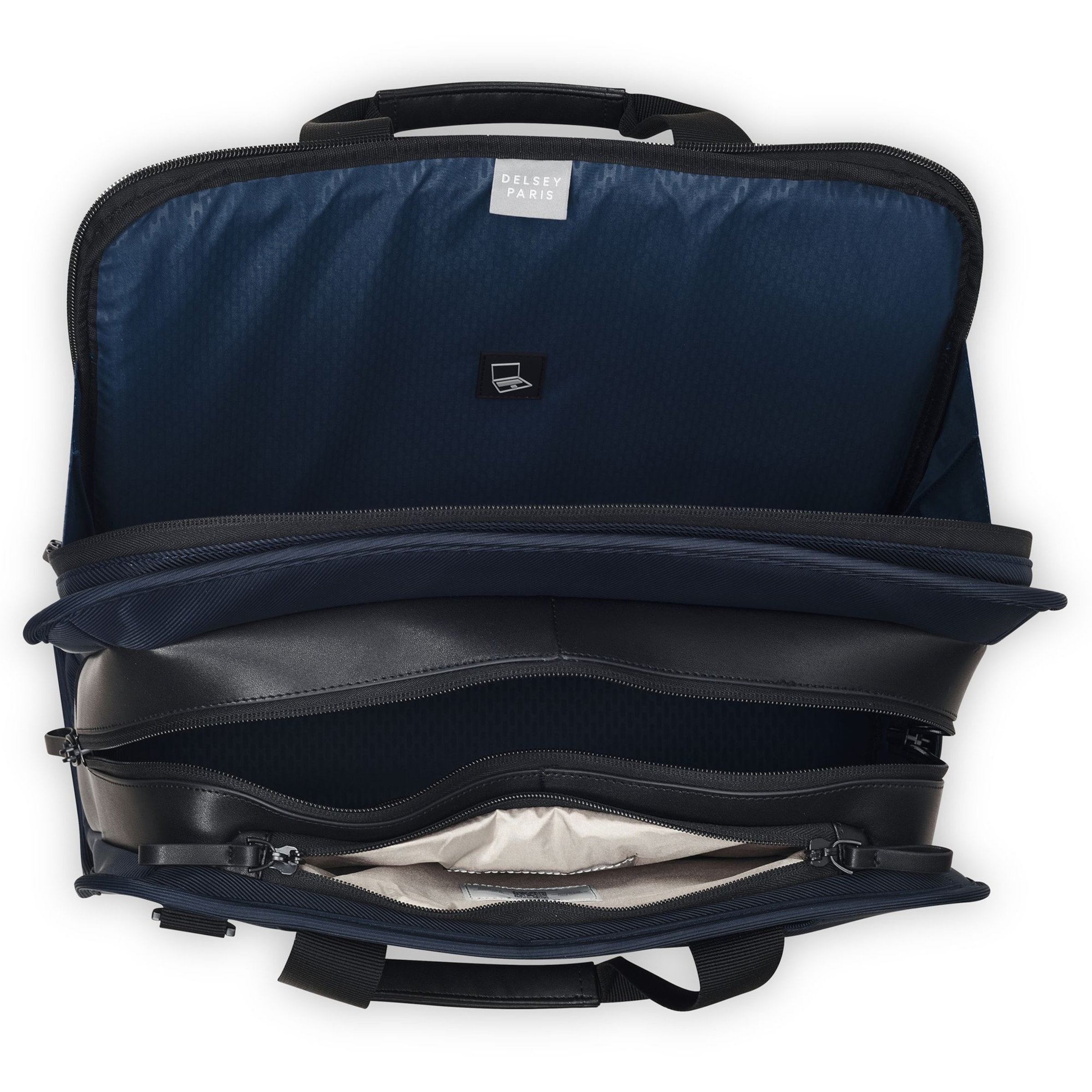 Delsey Paris Document Bag in Blue