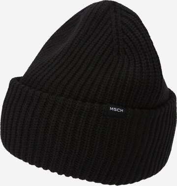 MSCH COPENHAGEN Beanie 'Galine' in Black: front