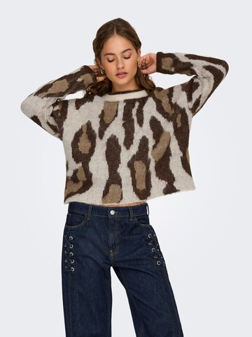 ONLY Sweater 'ONLEDELIE' in Mixed colours: front