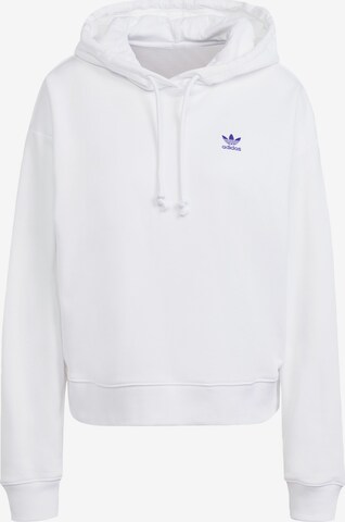 ADIDAS ORIGINALS Sweatshirt in Wit: voorkant