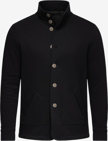 Ombre Sweatshirt in Black: front