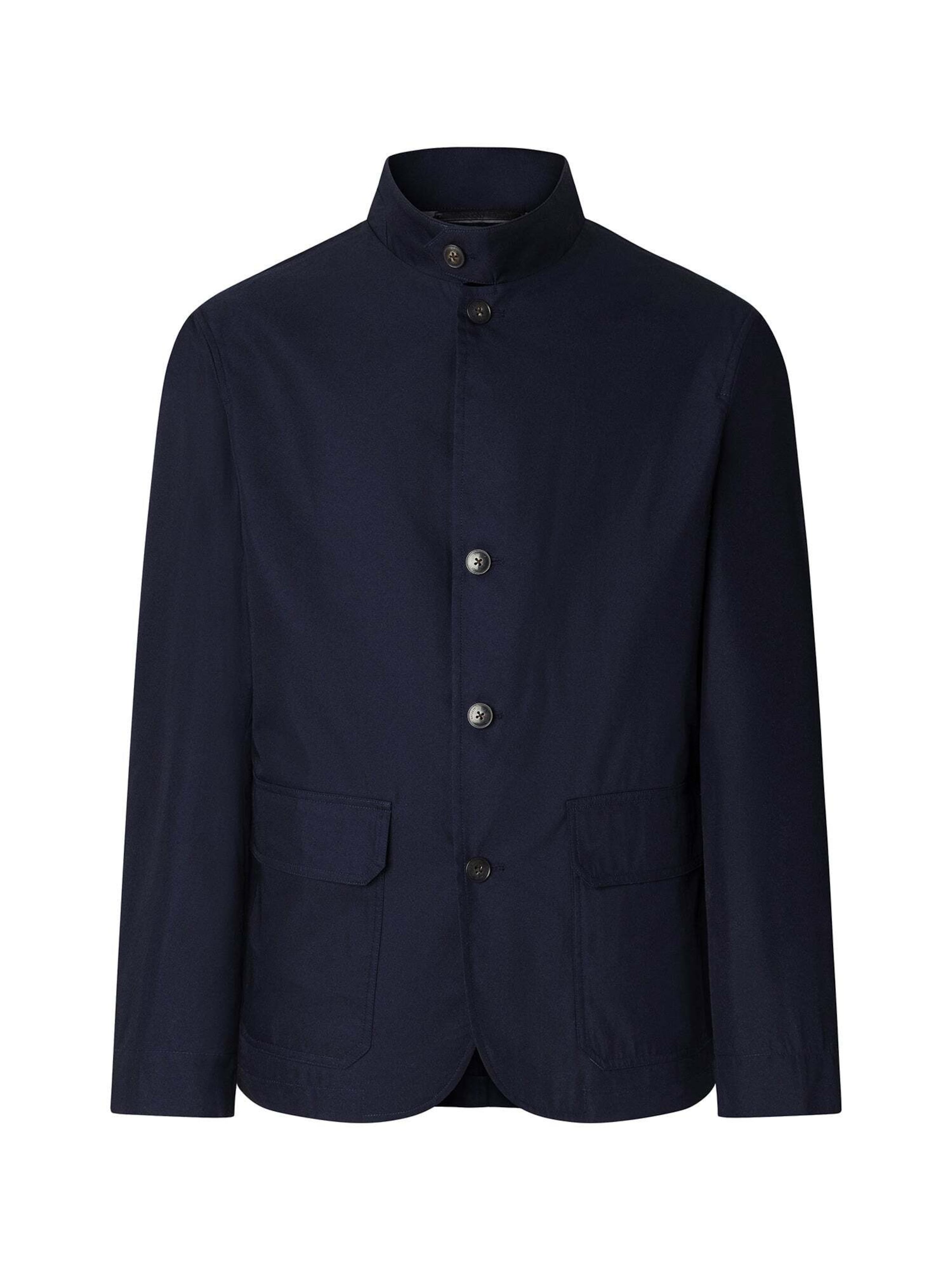 Hackett London Tussenjas in de kleur Navy, Productweergave