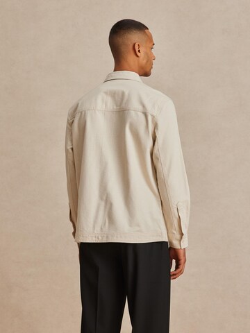 Coupe regular Chemise 'Mick' DAN FOX APPAREL en blanc